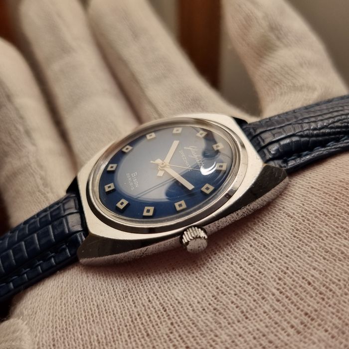 Zegarek Męski Glashutte Spezimatic Bison 36 mm lata 1970 !