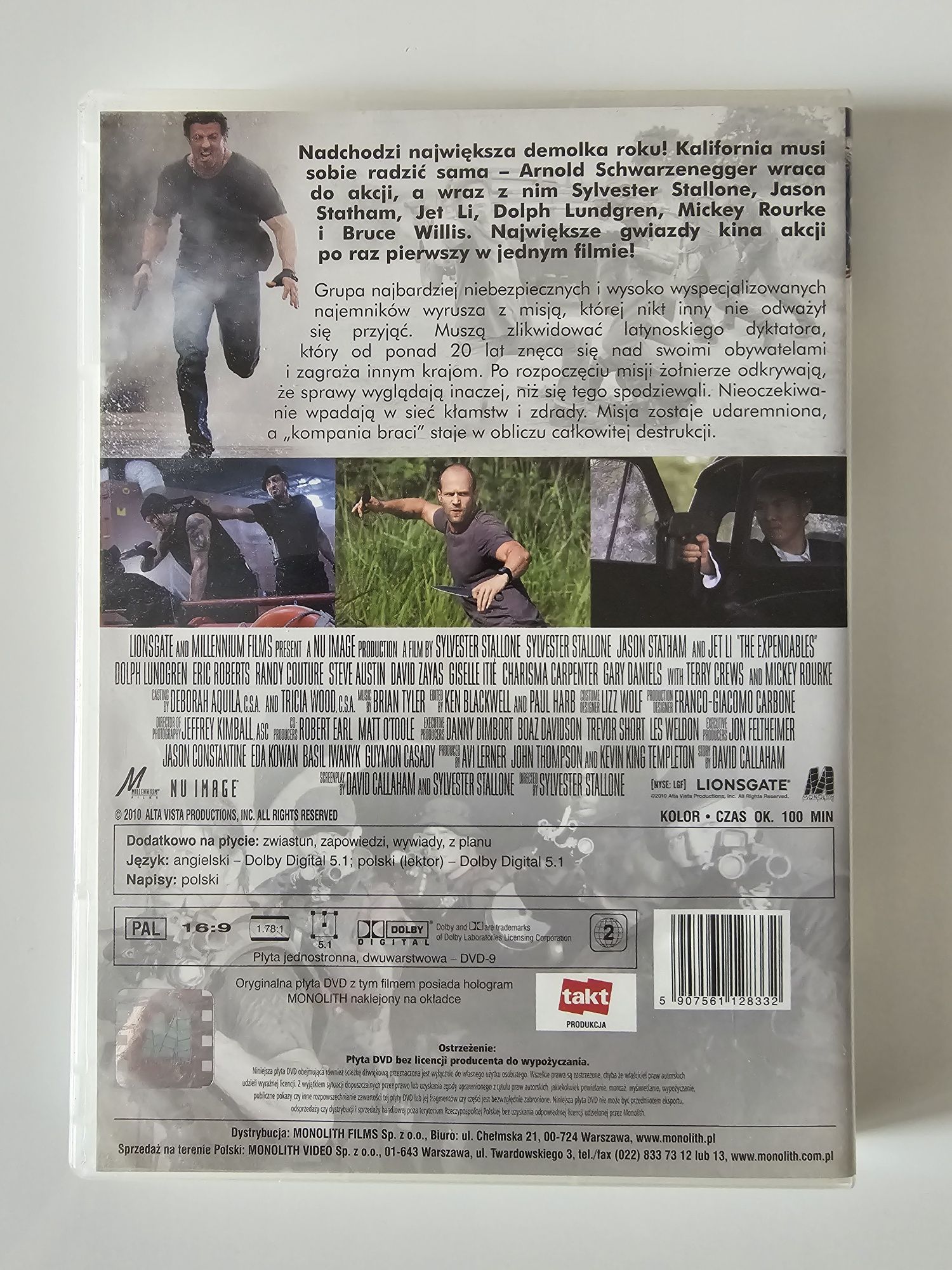 Niezniszczalni film na DVD