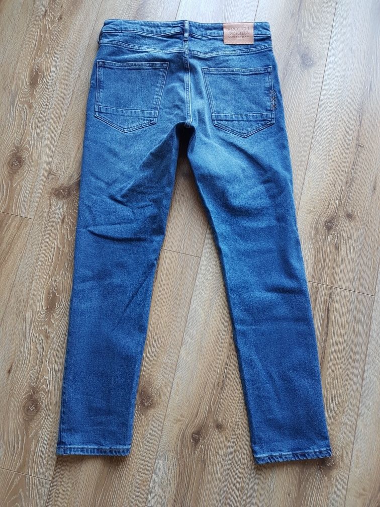 W33 L30 L Scotch & Soda Skim Skinny Jeans spodnie męskie dżinsy