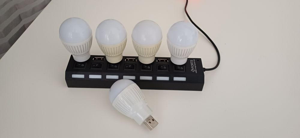 Conjunto de lâmpada USB