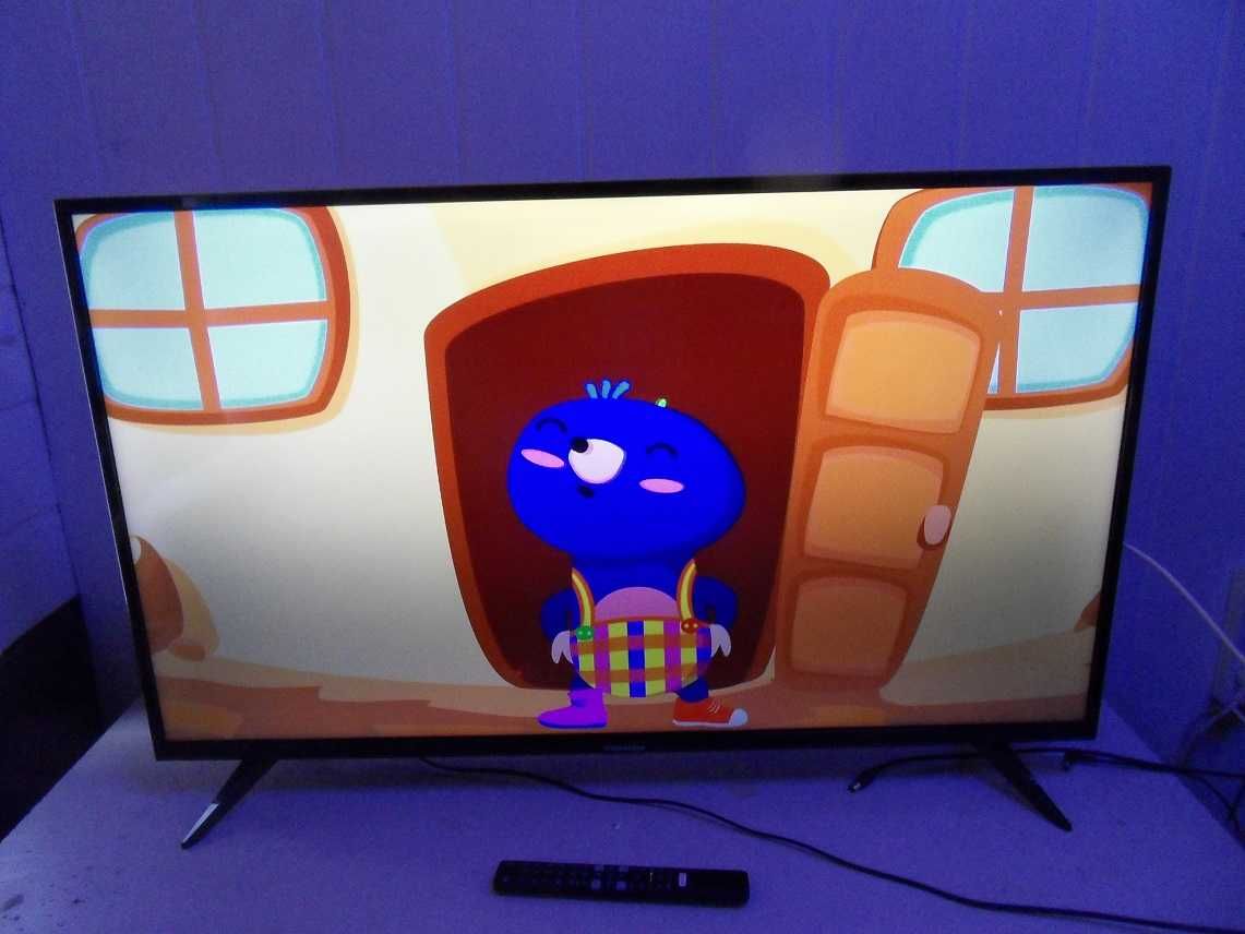 LED tv 43 " 4K Smart-tv. wi-fi dvb-t/2 hevc gwarancja