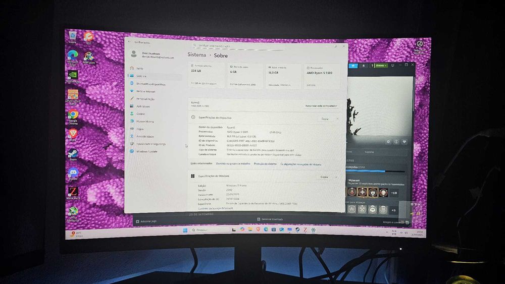 Torre gaming Nox Hummer RTX2060 + Ryzen 5  5500