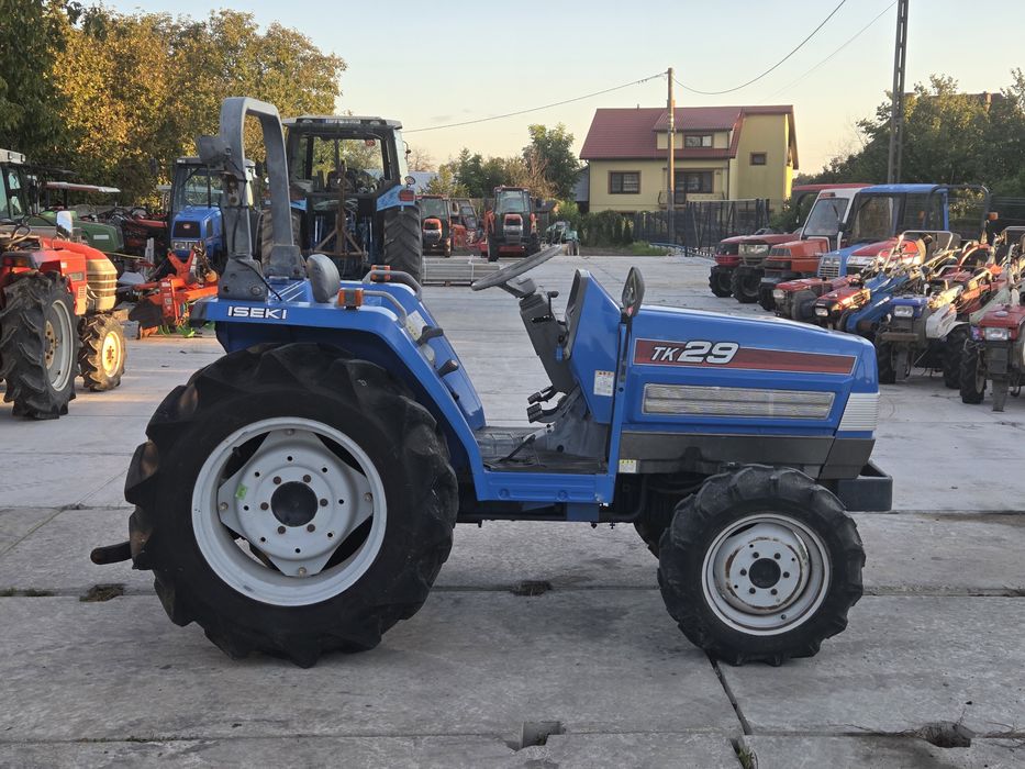 Traktorek japoński Iseki TK29 29KM wspomaganie rewers 4x4