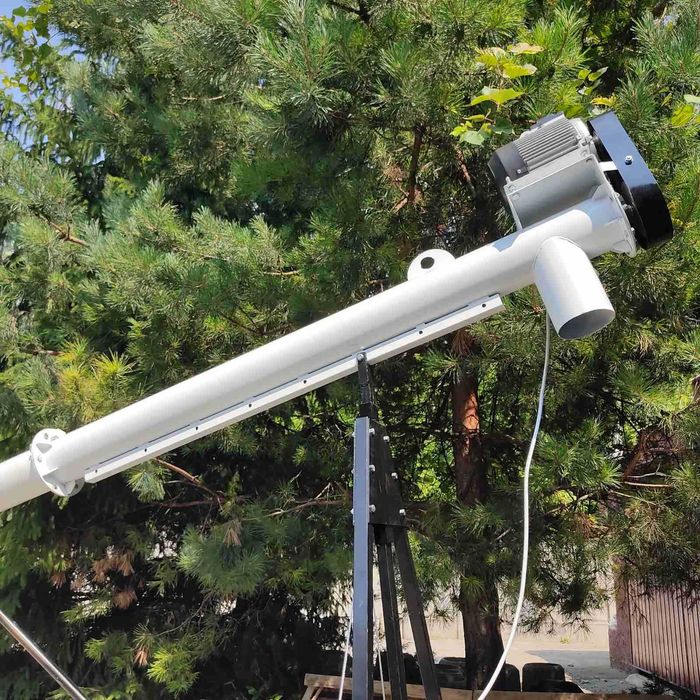 Навантажувач шнековий 159мм*8м, б/дв. Погрузчик шнековый. Конвейер.