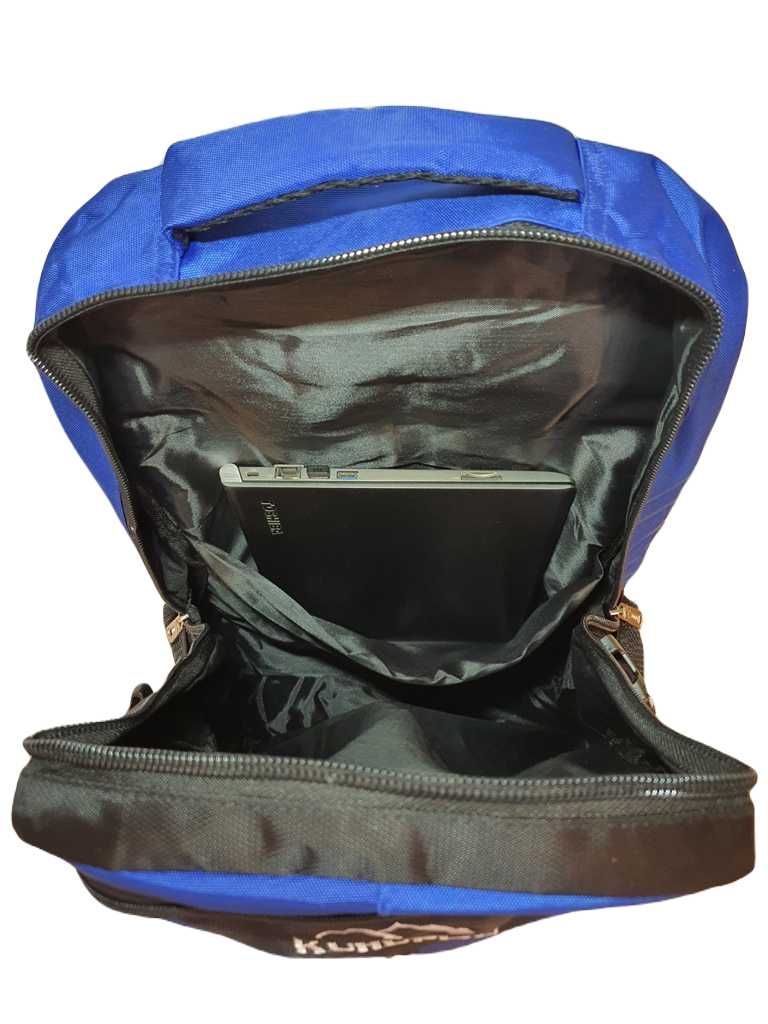Nowy plecak niebieski trekkingowy turystyczny wyprawowy 60cm 60l 70l