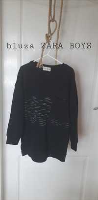 Czarna sportowa bluza casual basic oversize Zara