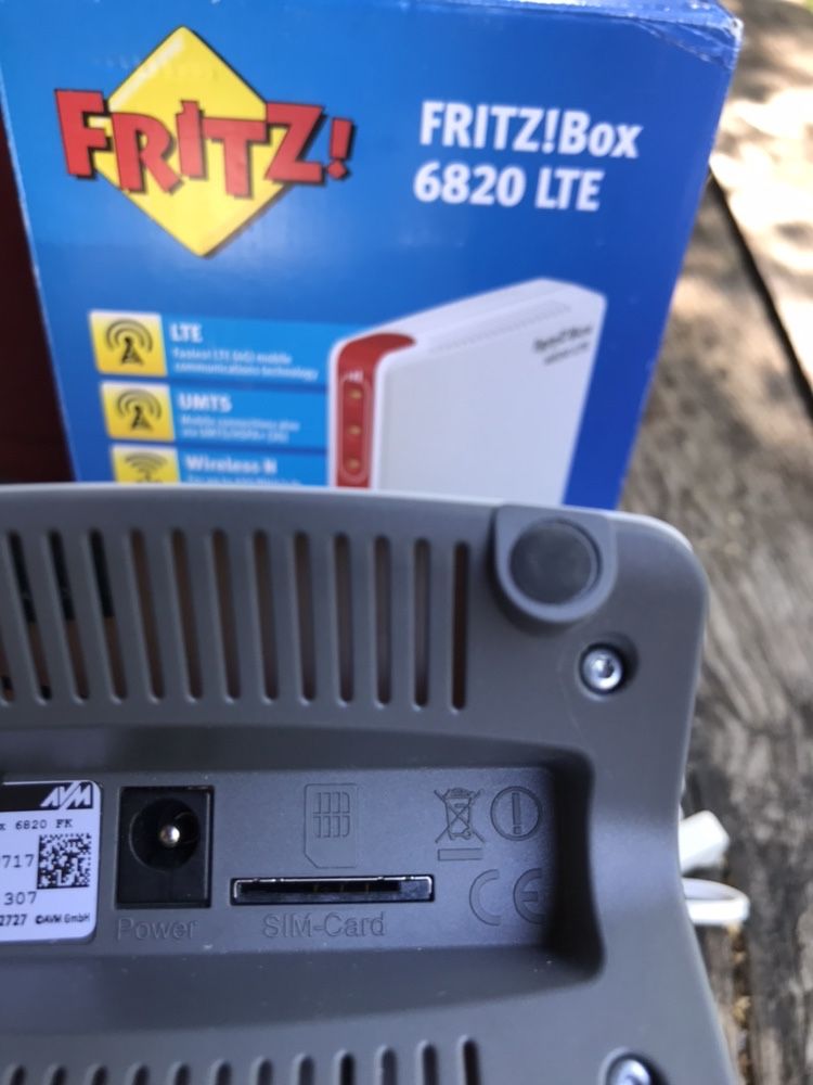 Router Fritz!Box 6820 LTE sim