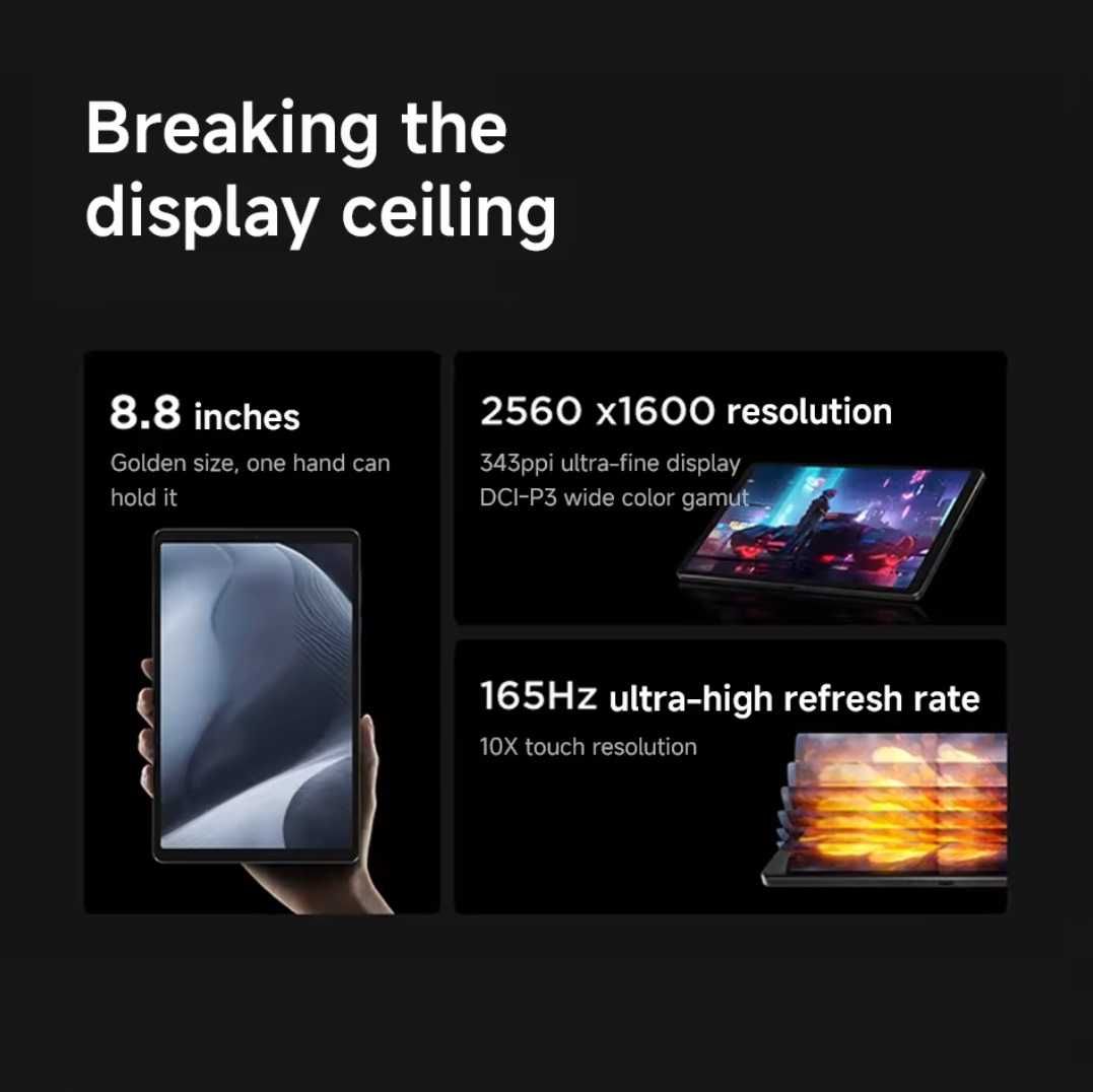 Lenovo Legion Y700 2025 8.8", 12/256Gb, 165Hz, JBL, Snapdragon 8 Gen3