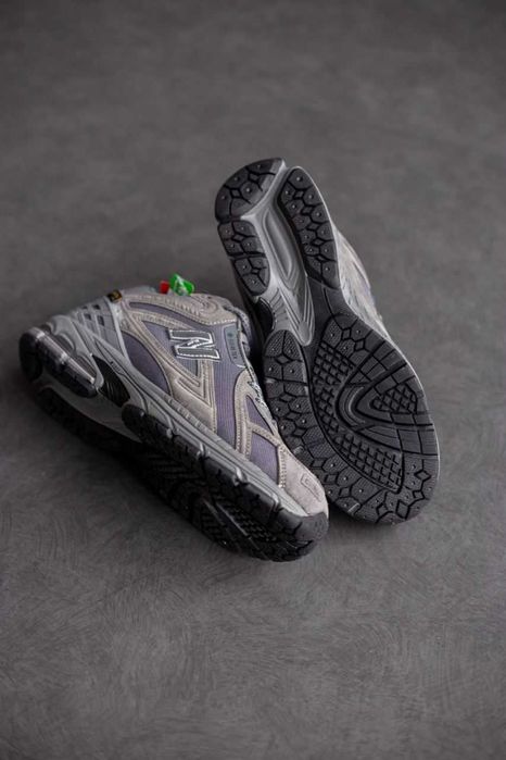 Мужские зимние кроссовки с мехом New Balance 1906R "Grey Cordura"