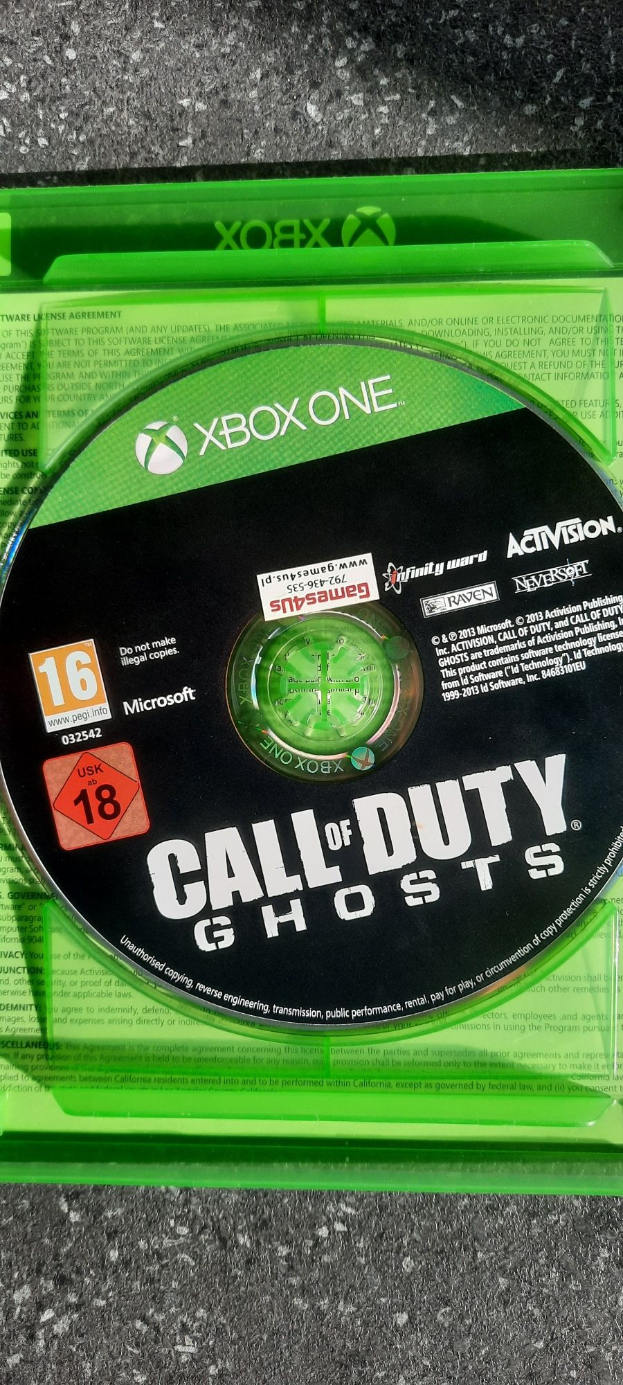 Call of Duty. Ghost xbox one