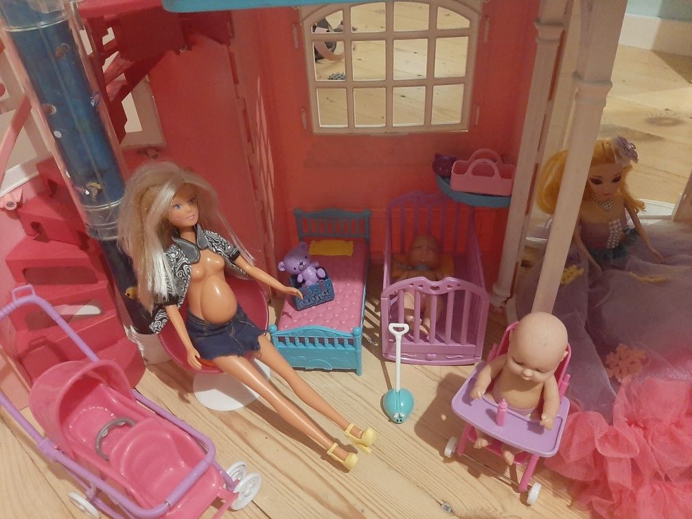 Domek Barbie wielki zestaw