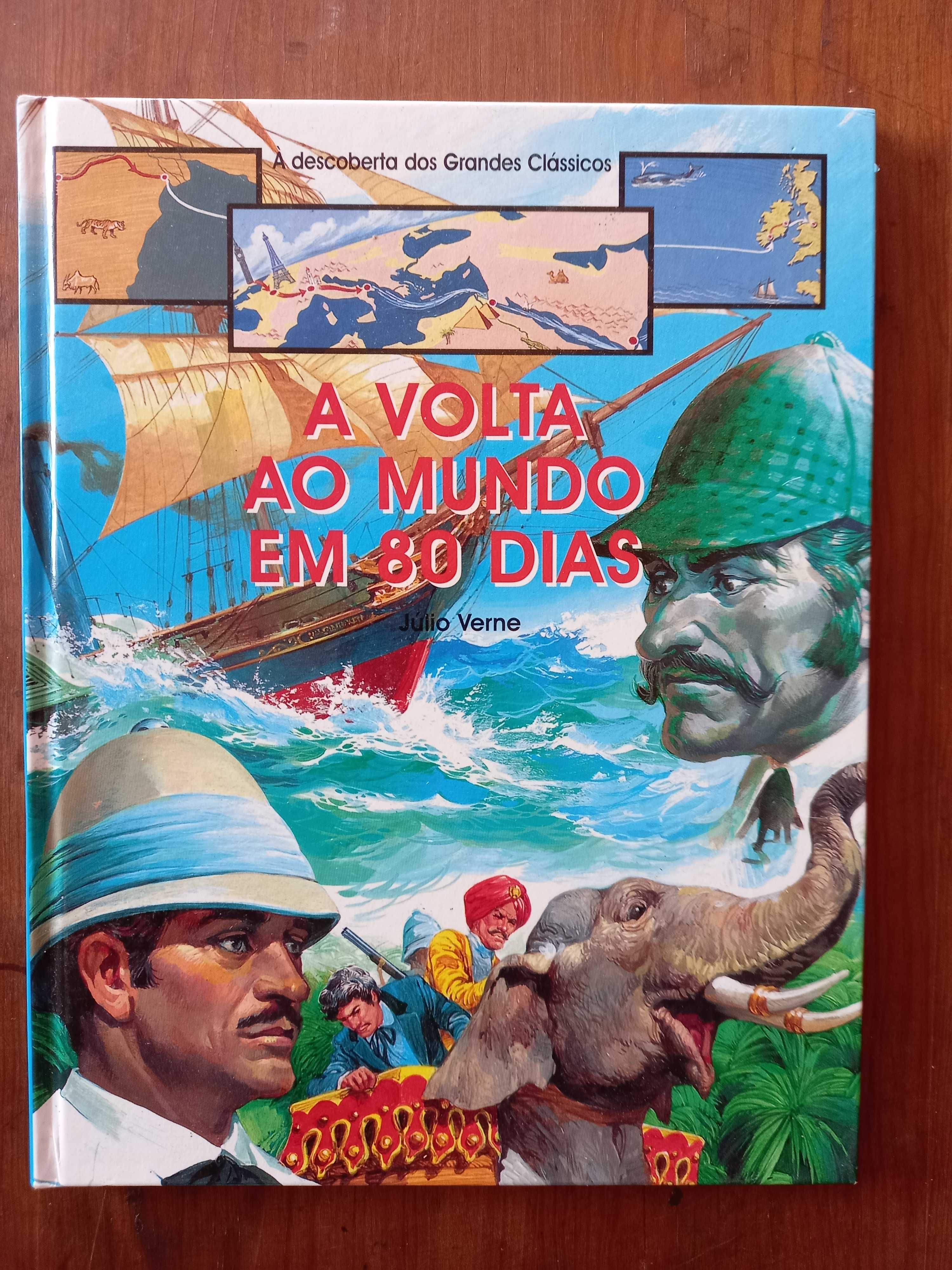 Livro: A Volta ao Mundo em 80 Dias - portes grátis