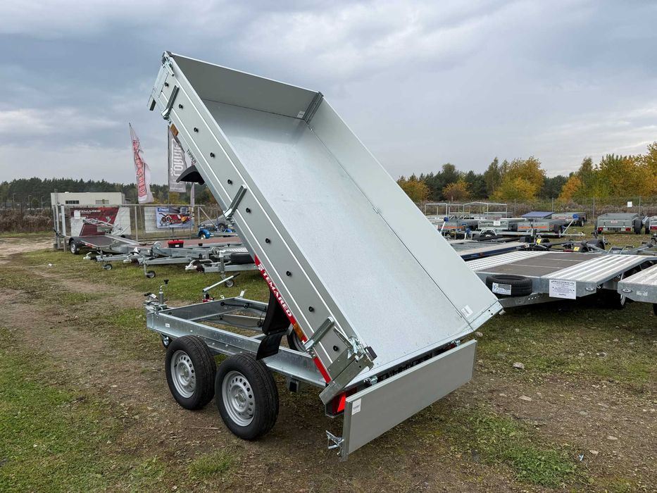 TEMARED KIPER przyczepa 255x153 tandem 750 DMC dostawa cała Polska