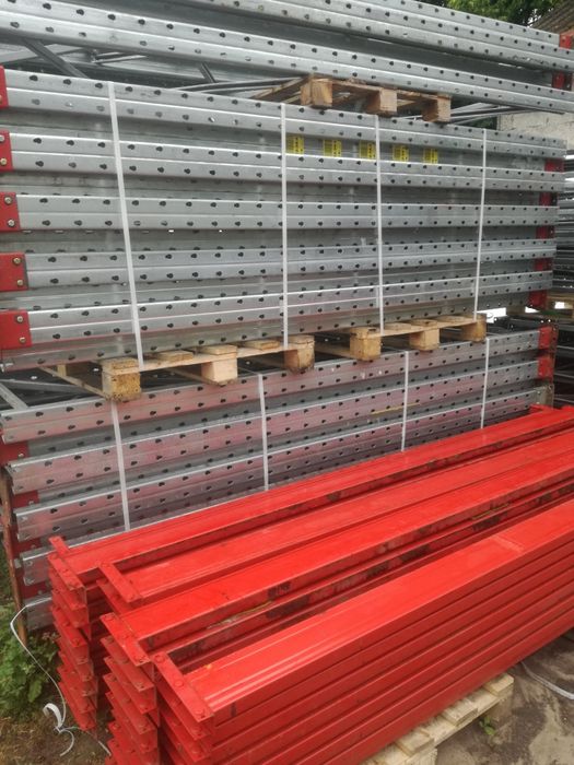 Regały paletowe magazynowe wysokiego składowania na 36 palet