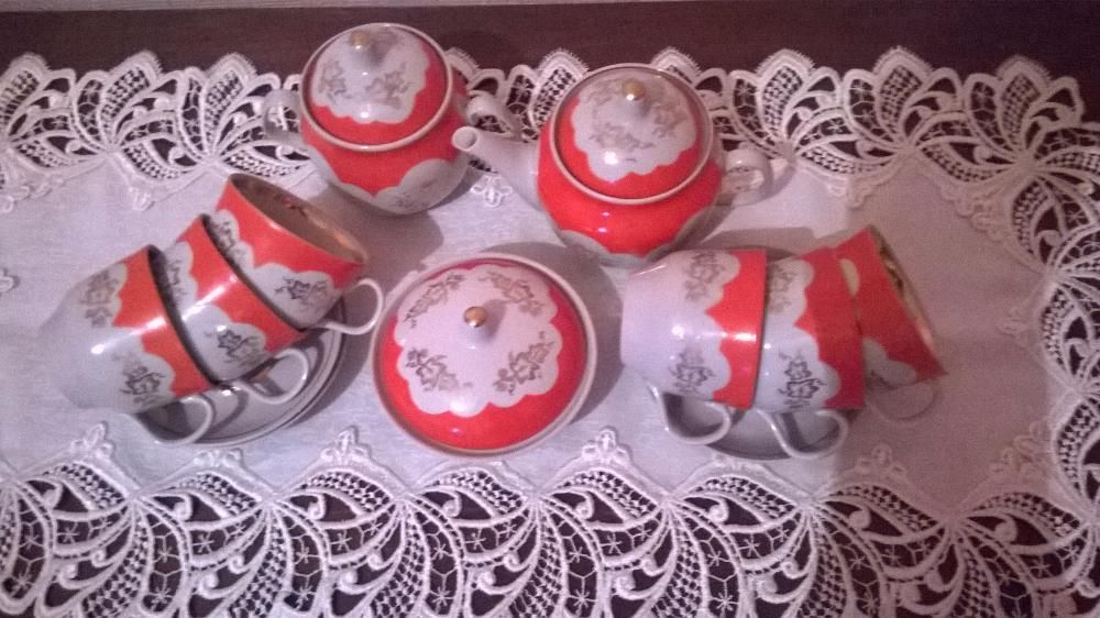 чайный сервиз фарфор на шість персон