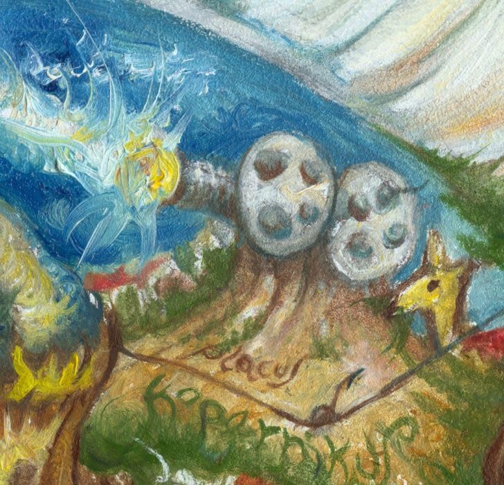 Mapa Opola wg artysty terrorysty - plakatus