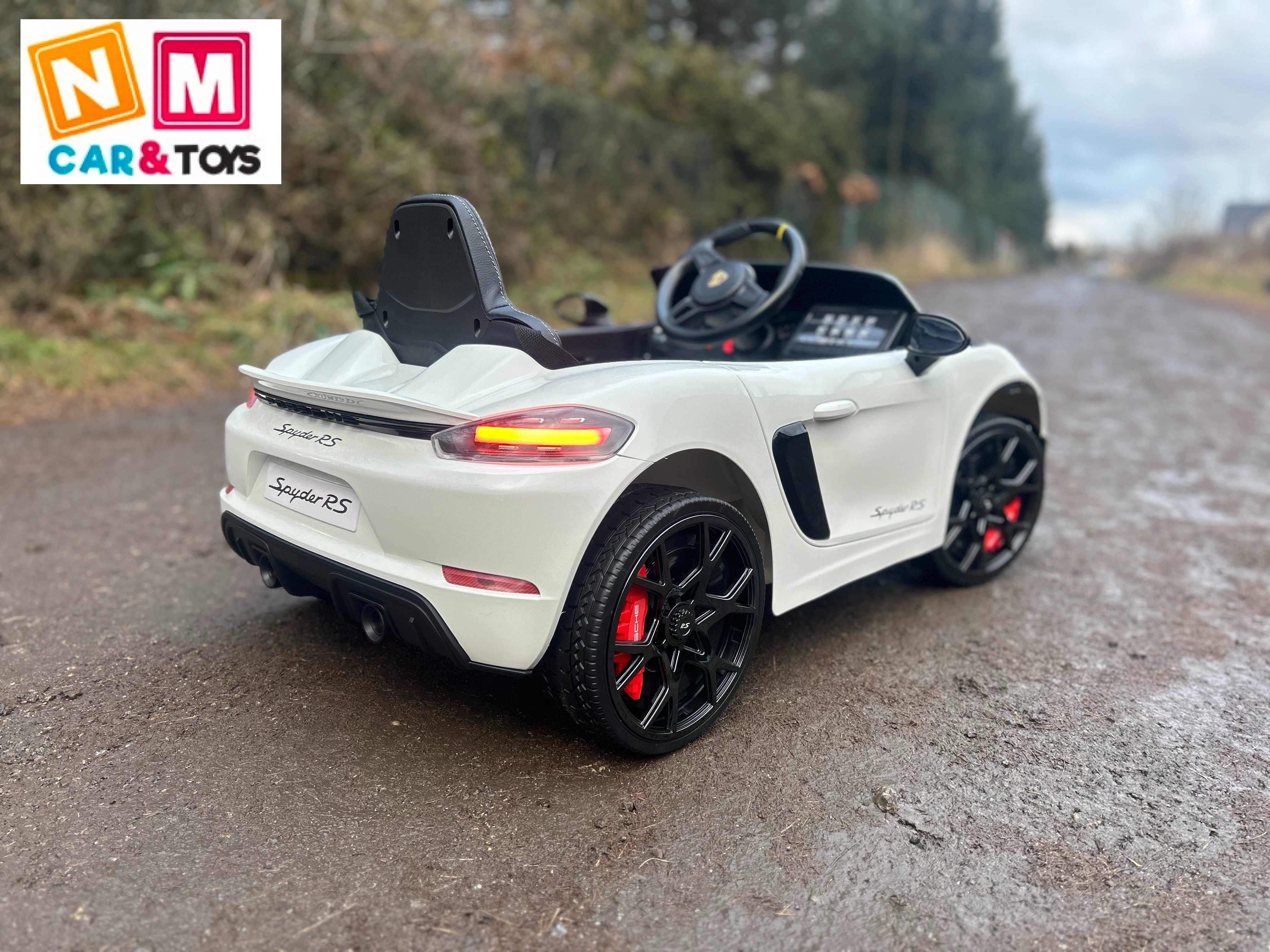 Pojazd na akumulator PORSCHE 718 NOWOŚĆ Auto Samochód Autko dla dzieci