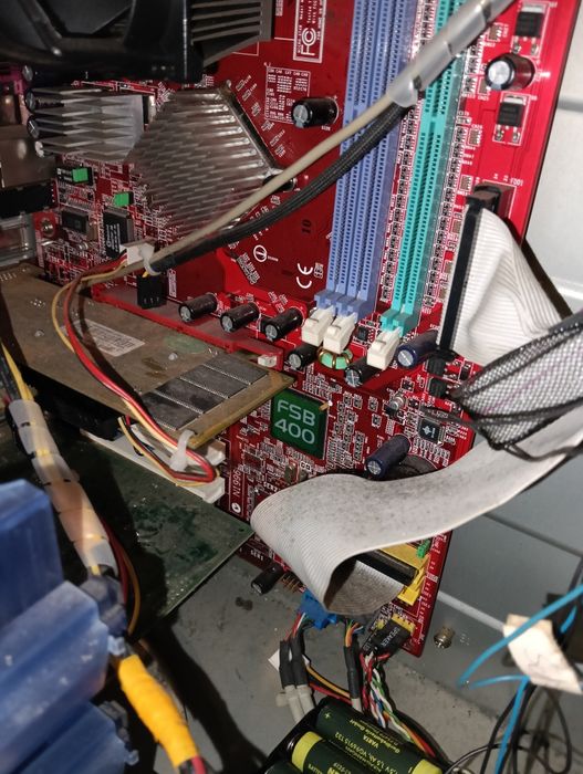 FSB 400 Asus komputer, części.