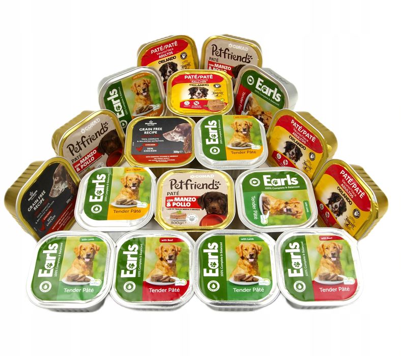 Pakiet 36 X 300G Tacki Mokra Karma Dla Psa Największy Mix 10,8 Kg