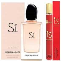 Si  Perfumy Damskie 100Ml Edp + Perfumetka Is Passione 35Ml