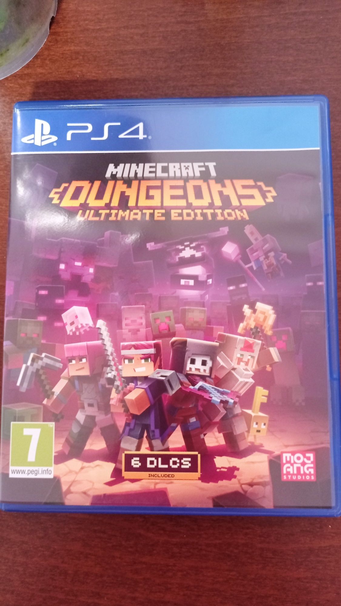 płyta do gry Minecraft dungeons ultimate Edition na ps4