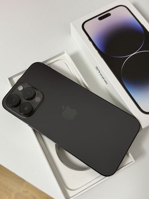 iPhone 14 Pro Max, 256 GB, Space Black, айфон 14 про макс, чорний