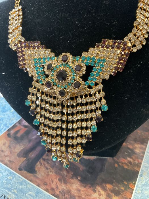 Colar biju peça de noite