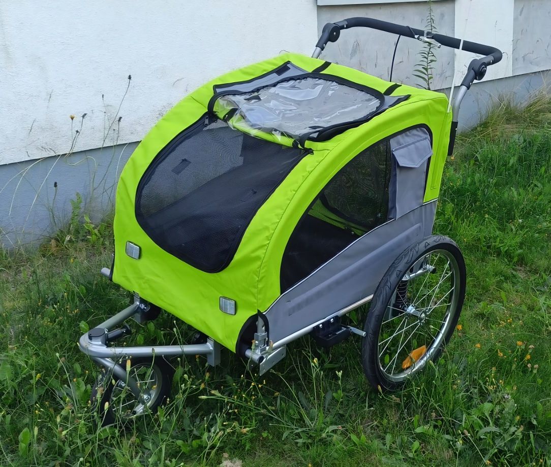 Przyczepka rowerowa dla psa, wózek dla psa