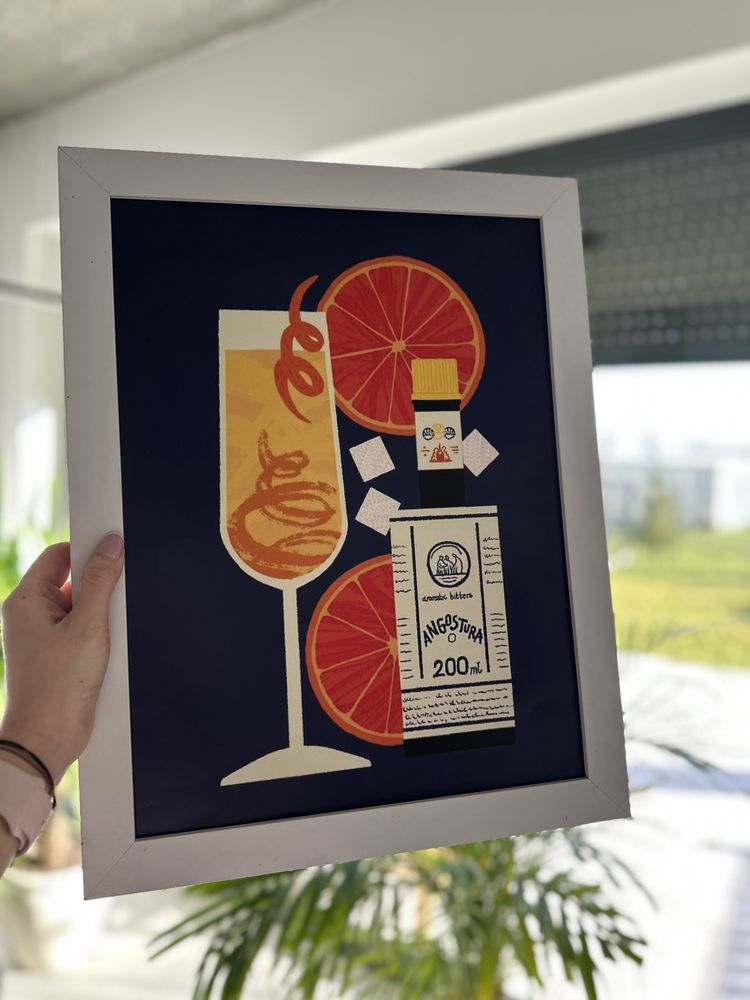 Plakat poster ramka Aperol Spritz Time