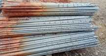 Postes galvanizados usados