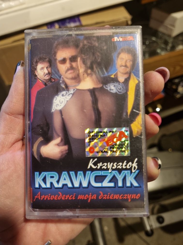 Kaseta magnetofonowa Krzysztof Krawczyk Arrivederci moja dziewczyno