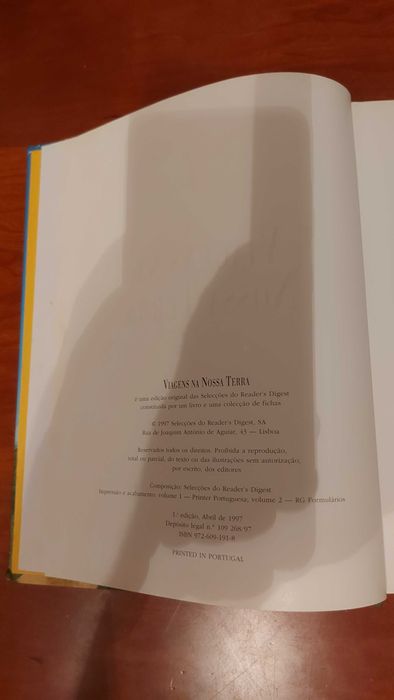Livro “Viagens na Nossa Terra” – Reader’s Digest (1997)