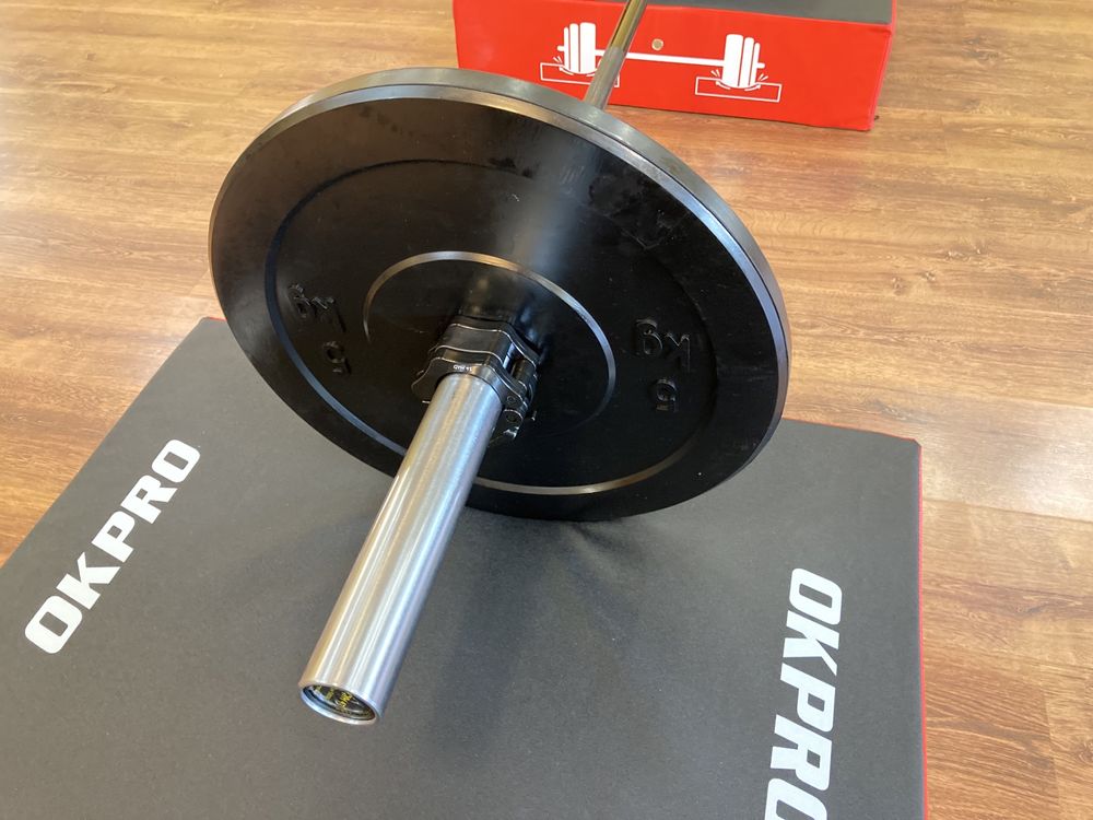 Gryf Olimpijski 200 cm 15 kg Nowy Crossfit Woman Fitness