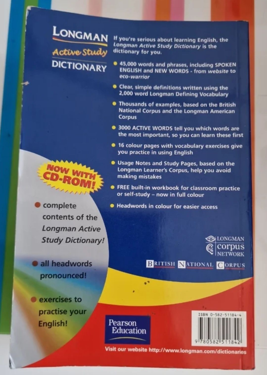 Dicionário de Inglês da Longman
