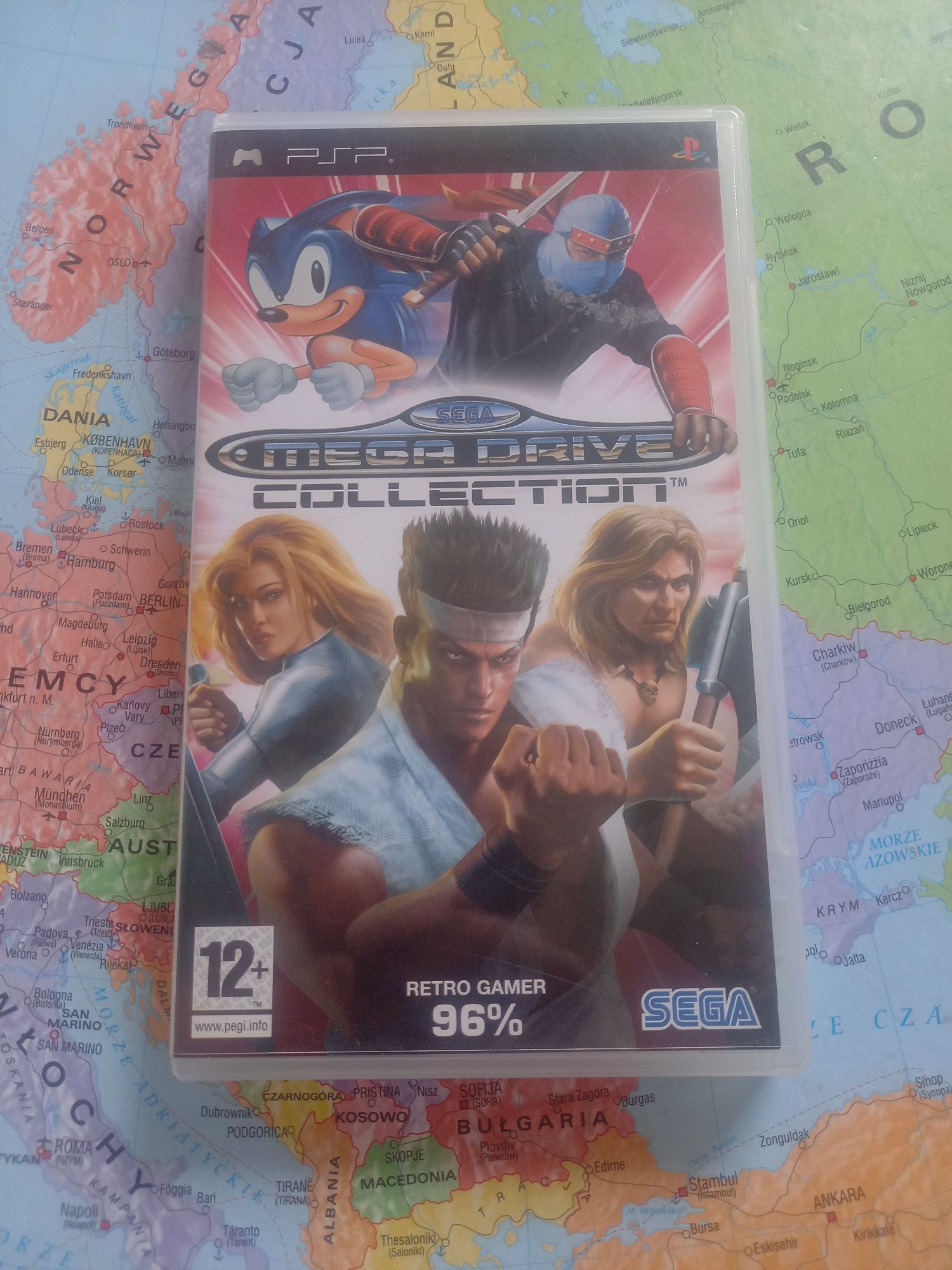 Gra Sony psp Sega mega drive collection