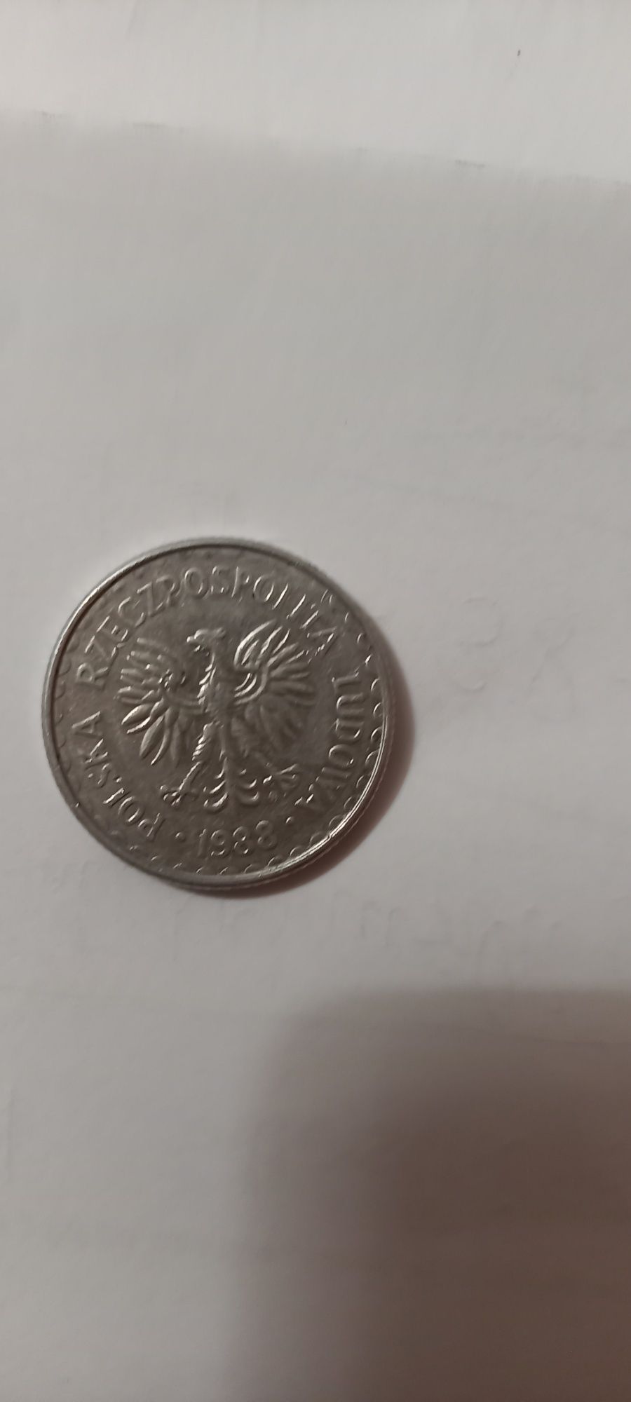 Moneta 1 zł z 1988 r.