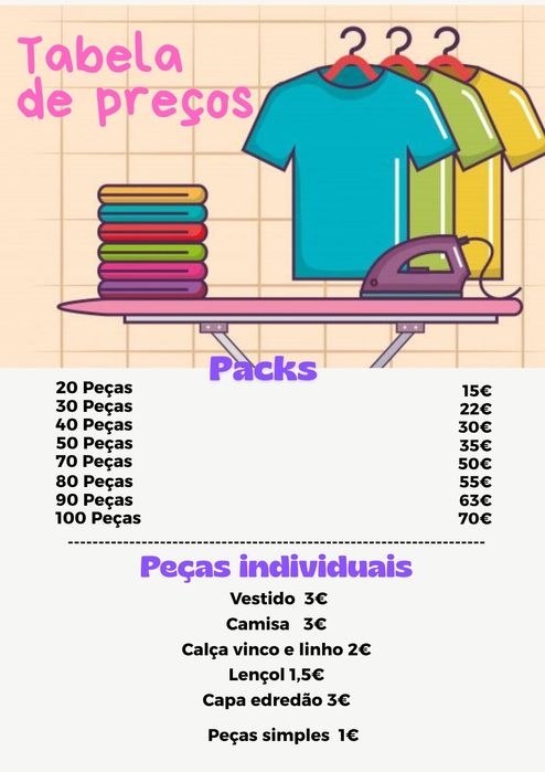 Trabalhos domésticos ao fim de semana