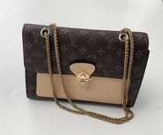 Torebka Torba Brązowa LV Louis Vuitton Brąz Logowana Pochette