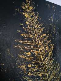 Obraz Złota Paproć akryl na płótnie