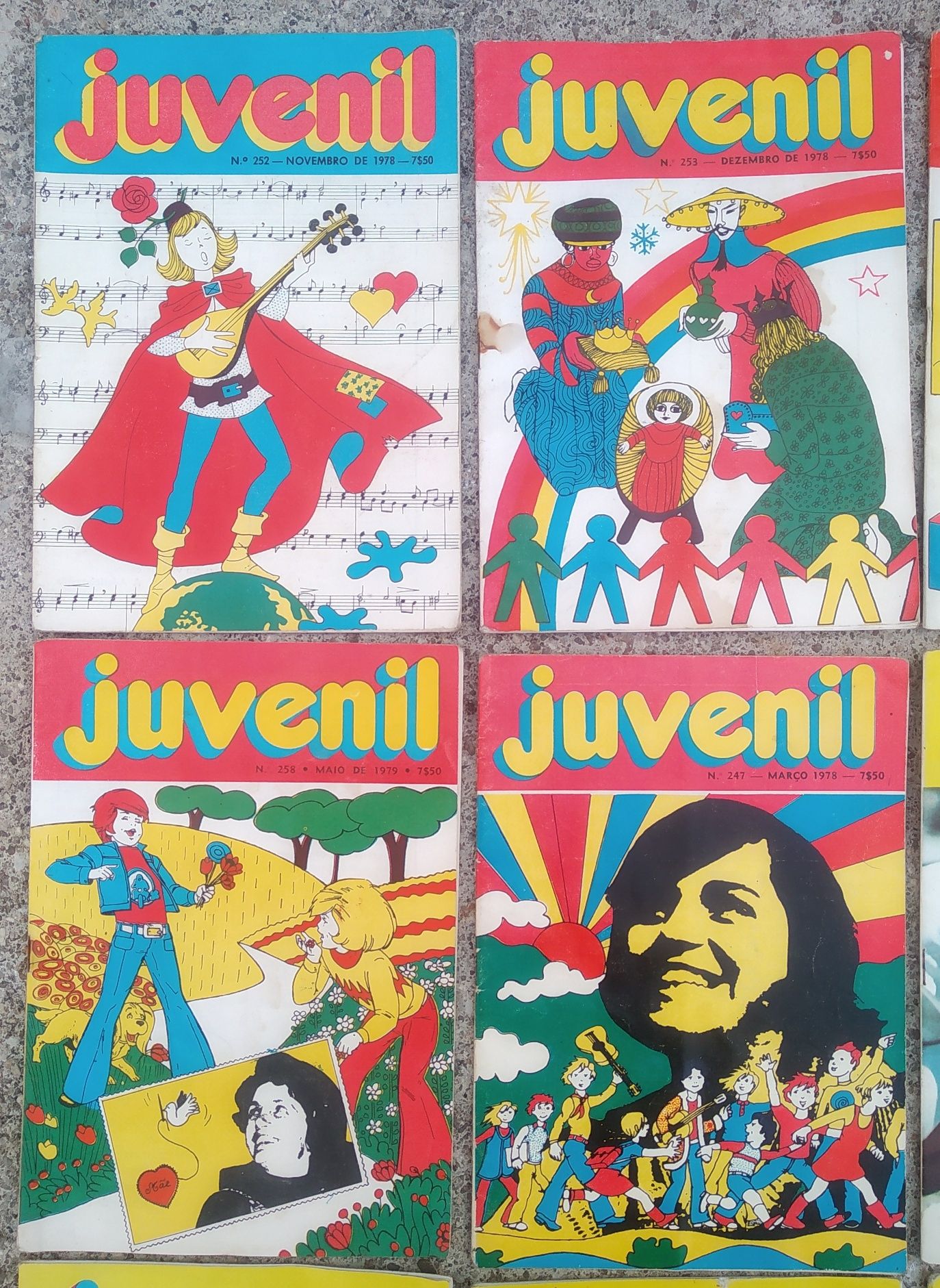 Revistas Juvenil de 1978, 79 e 80