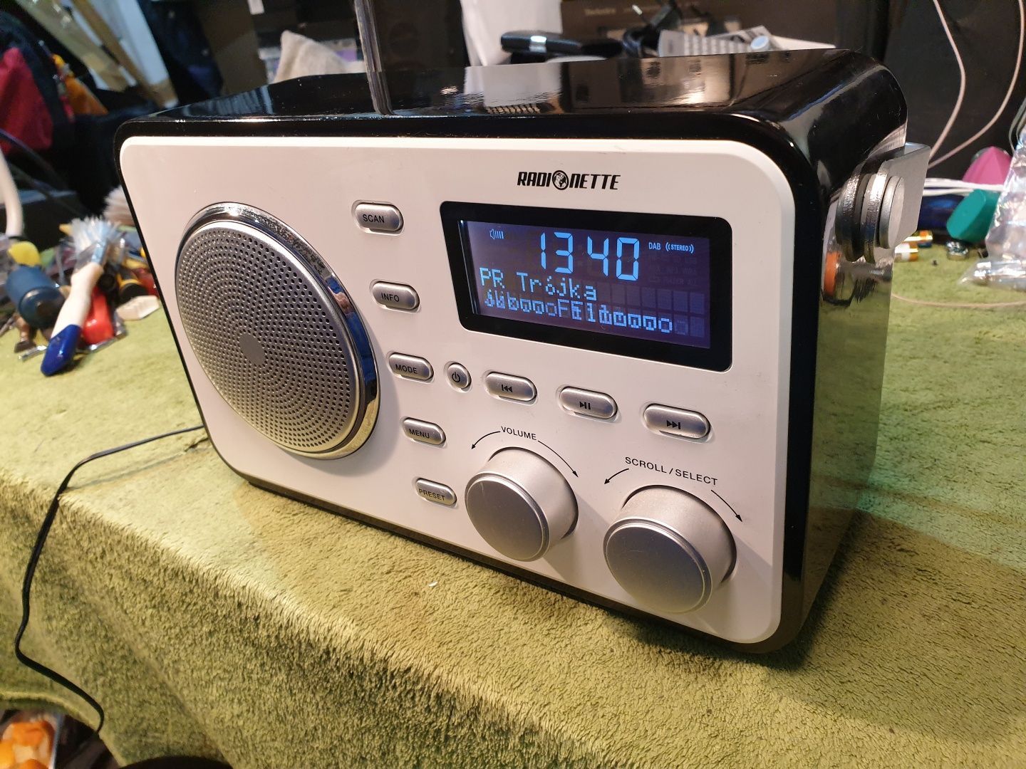 RADIONETTE RNPDABB13E radio tranzystorowe FM, DAB +, AUX,  Bluetooth.