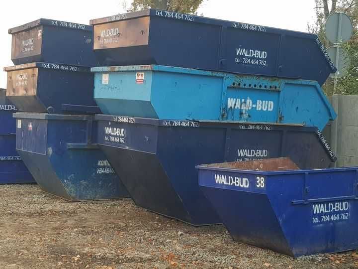 Wynajem kontenerów na gruz i odpady Bramowiec , Hakowiec