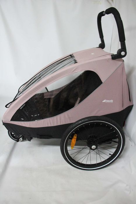 Przyczepka rowerowa dla dzieci Hauck Dryk Duo 2w1 Jogger wózek