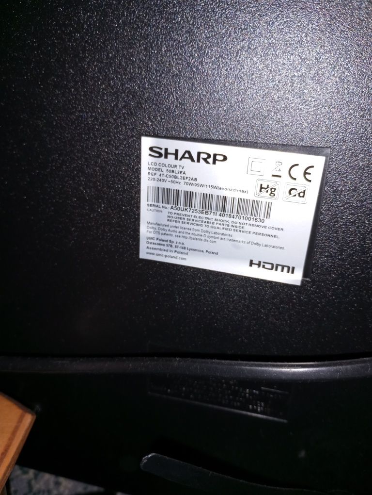 Tv Sharp 50BL2EA