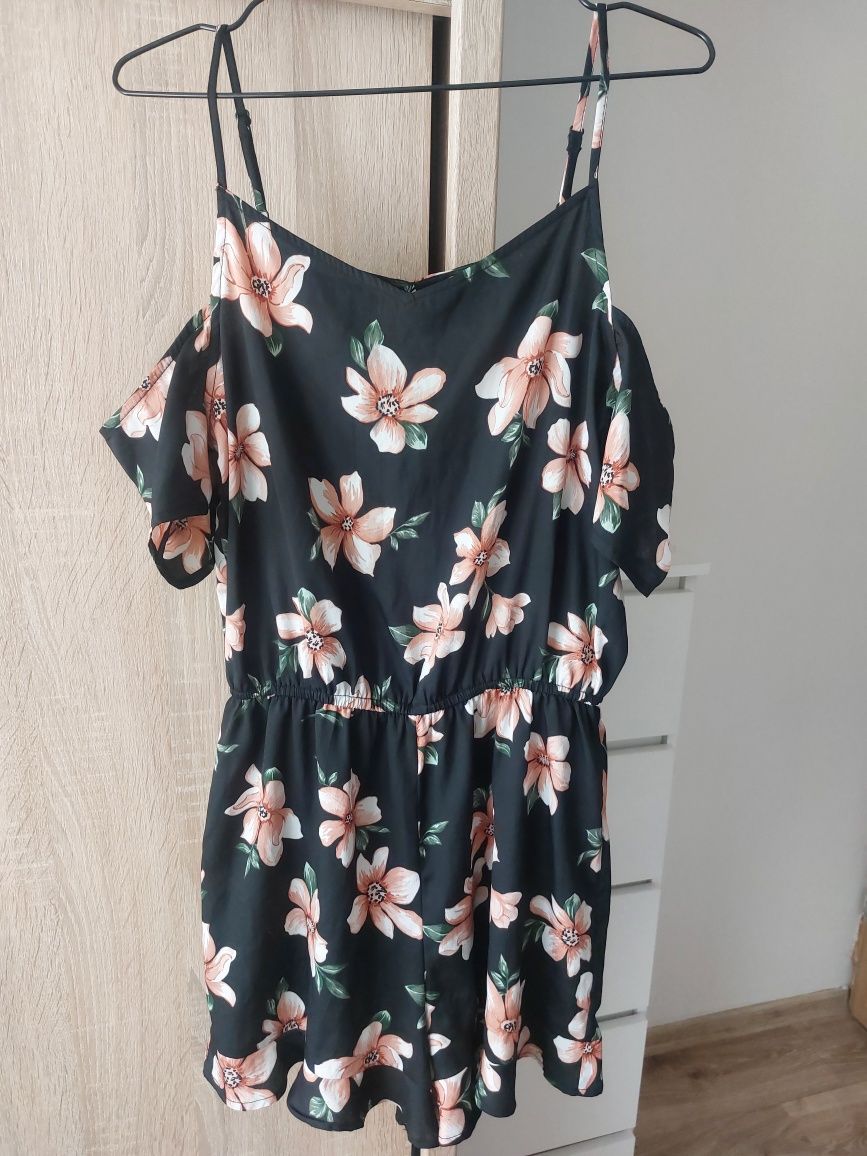 Kombinezon w kwiaty  M/L
