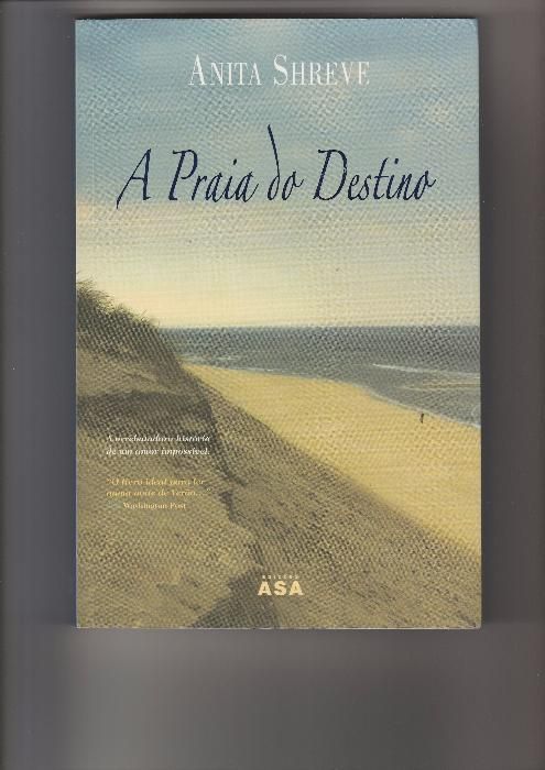 Livro "A Praia do Destino", de Anita Shreve