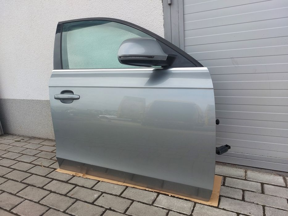 Audi a4 B8 drzwi IDEALNE prawe przednie Kompletne Lusterko LY7G