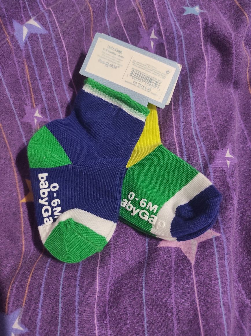Носки 0-6 мес babyGap и колготки
