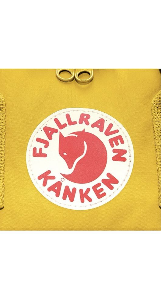 Рюкзак Fjallraven Kanken Mini 7 л жовтий