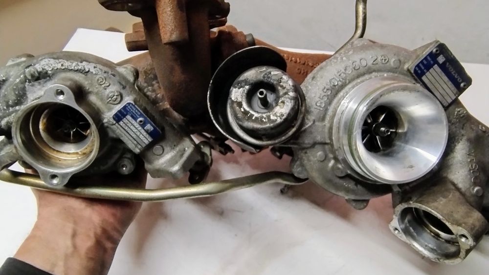 Turbina turbospreżarka Volvo V60 V90 XC90 XC60 2,0 D4 D5 Biturbo